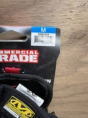 MECHANIX WEAR Medium Black Synthetic Leather Gloves,Cut Protection MEDIUM