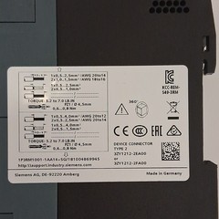Siemens SIRIUS AC Semiconductor Motorstarter, MPN 3RM1001-1AA14