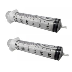 3x 60ml/2oz Plastic Syringe Sterile Plant Water Animal Feeder Individual SEALED