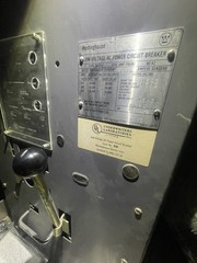 Westinghouse DS-206 800A Low Voltage AC Power Circuit Breaker 600A sensors