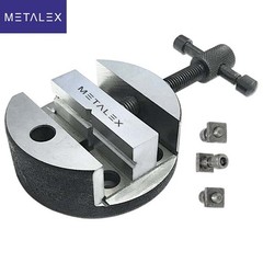 Round Vise 100mm Vice For 4″ Rotary Milling Table Supplied With M6 Tee Nuts USA