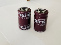 4700uF 50V Electrolytic Capacitors 50V 4700uF Volume 22×35 mm 2x and 5x Quantity