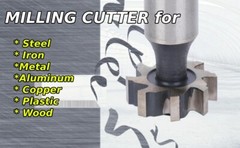 HSS M2 Woodruff Keyseat Milling Cutter Set 1/2″ Shank Metalworking Cutting-10Pcs