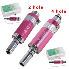 NSK Style Dental Low Slow Speed Air Motor Handpiece E-Type 2holes/4holes Pink ns