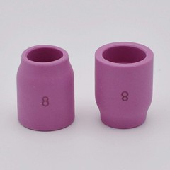 10PK TIG Gas Lens Alumina Nozzle Ceramic Cup 53N61S 8# 8#, Purple