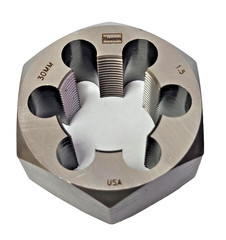 M30 X 1.5 Metric 2″ Hex Rethread Die Irwin 7373 30MM Carbon Steel USA MADE