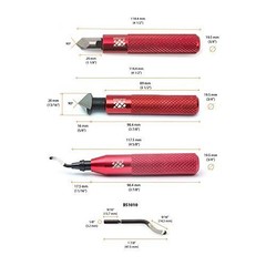 Deburring Tool with 2 Countersink Reamers & 10 Blades for Metal, PVC, Plastic, 3