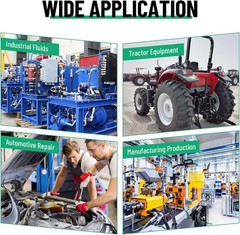 Hydraulic Bush Extractor Installer Set Universal Bushing Bearing Removal Install