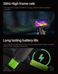 Thermal Imaging Night Vision, Super Resolution, 50Hz High Frame Rate