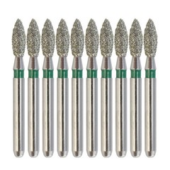 Dental Diamond Burs Pear Football FG 830/010 379/023 High Speed Friction Grip