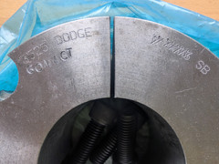 Dodge 3525 x 60mm Taper-Lock Bushing KW 100027 with Bolts -NIB