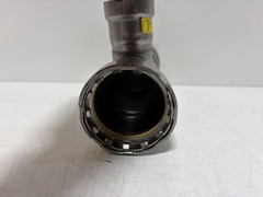 Viega 1-1/2″ x 1-1/2″ x 1″ MegaPressG #25371 Carbon Steel Tee P1 x P2 x P3