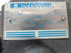 MARATHON 1/6 HP EXPLOSION PROOF MOTOR 115 VAC 1Ø 1725 RPM 56 FRAME SQK56S17E42N