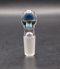 Mushroom 14mm Glass Male Ground Joint Stopper Cap