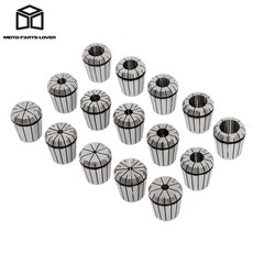 For Milling Machine, Lathe 1/8-1 Inch 15* Set R8 Shank Chuck Tools ER40 Collet