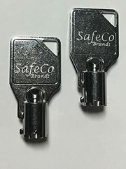 Replacement Keys for Seco-larm Enforcer Switches 1300-1310 2-Keys SafeCo Brands