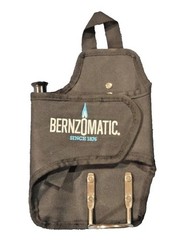 New Blue White Embroidered Bernzomatic BZ8250HT Torch Gas HOLDER HOLSTER only