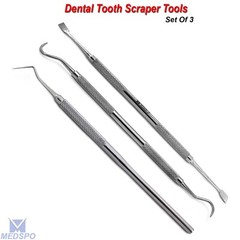 Dental Tooth Cleaning Calculus Plaque Remover Hygienic Dentist Scraper Pick Tool