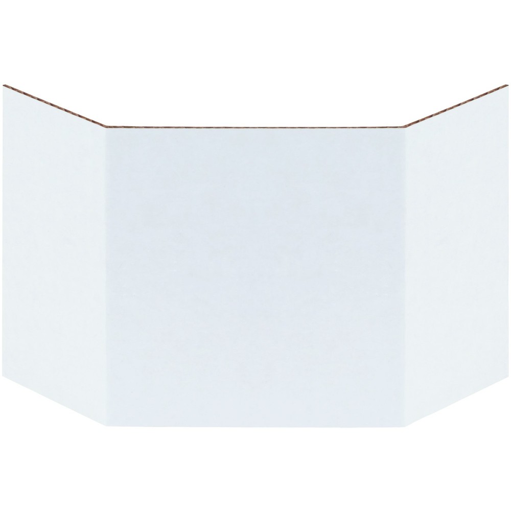 USA BBIND4 Corrugated Bin Dividers, 4″, Oyster White (Pack of 100)