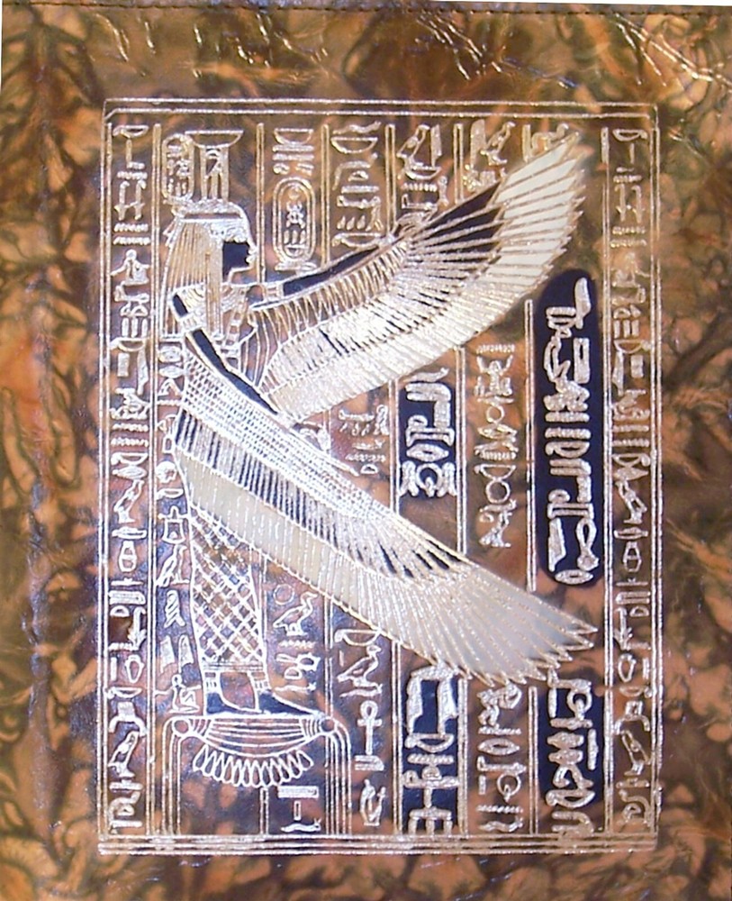 IMPORTED GENUIINE EGYPTIAN LEATHER PAD FOLIO