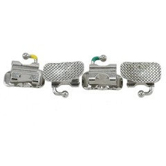 20Sets Dental Orthodontic Buccal Tubes Convertible 1st Molar Tube MBT Roth 022