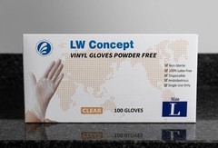 Clear Vinyl Disposable Gloves: Food Safe & Powder-Free (100-Pack)