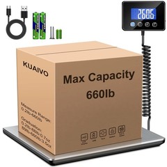Shipping Scale Digital Postal Scale 440 lbs x 0.7 oz. AC/DC Package LCD 2025 NEW