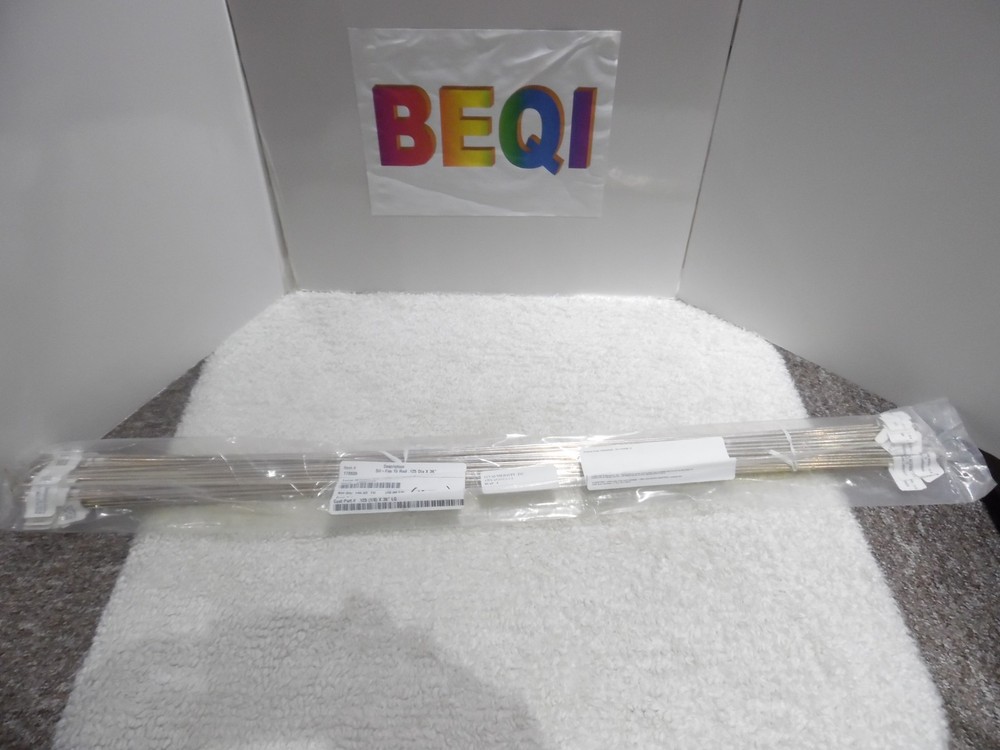 10lbs Lucas Milhaupt SIL-FOS 15 Brazing Rods 1/8″ Dia. x 36″ BCuP-5, $149 per lb