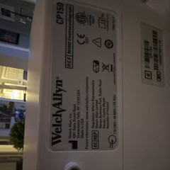 Welch Allyn EKG ECG cp150 Touchscreen Unit for Medical Laboratory Use