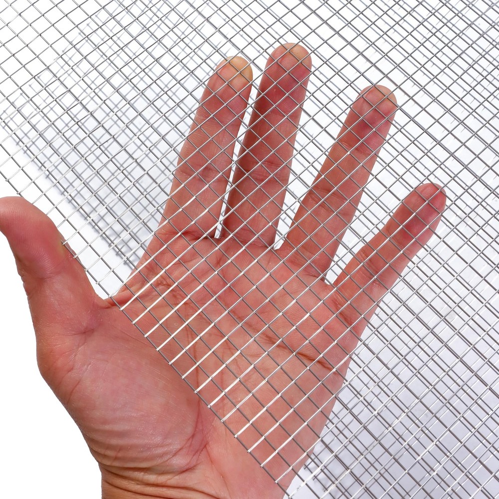 2Pack Stainless Steel mesh, 4 mesh Fully Welded, 12 x 24 inches (310 mm x 620…