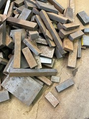 Mix lot 18+Lbs A36 Flat steel plate bar steel stock varies 1/8″-2″ Thick