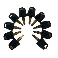 10pcs 5P-8500 5P8500 KEYS IGNITION FOR CAT 096-4753 096-6198 8V-4404 9G2777 KEY