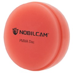 NOBILCAM Pink PMMA Disc Block FOR Digital Denture Base 95MM/98MM