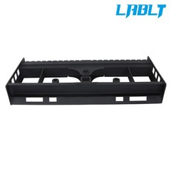 LABLT Skid Steer Pallet Fork Frame W/ Receiver Hitch & Spear Sleeves