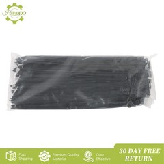Cable Ties, 12-inch, Heavy-Duty, Tensile 50lb, Self-Locking, Nylon, 4000 Pieces