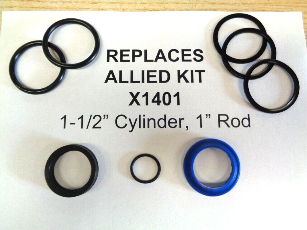 Replaces ALLIED Part number X1401 seal kit (1-1/2″ bore X 1″ Rod) (See text)