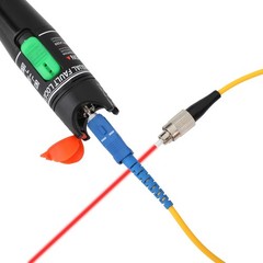 Visual Fault Locator – Red Light Test Pen 5/10/30/50KM Fiber Optic Cable Tester