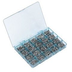 50 Sets AZDENT Dental Ortho MIM Monoblock Brackets Mini Roth.022 Hooks 345