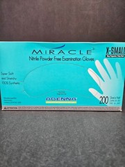 Adenna Miracle Nitrile Exam Gloves XS Powder Free 1200 Gloves