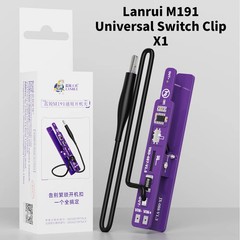 Lanrui M191 Universal Switch Clip Smartphone Repair Power Test Cable No-battery