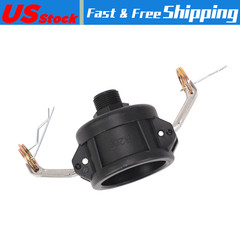 275 330 Gallon IBC Tote Water Tank Drain Adapter 2″Cam Lock for 3/4″-Garden Hose