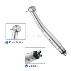 ENTERFANT Dental Air Turbine/NSK Style High Speed Handpiece Fiber Optic LED 4H