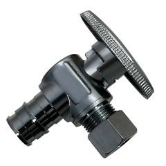 XFITTING 50 Pcs 3/8″ OD Comp. x 1/2″ Pex A Angle Valve, F1960 Expansion Valve