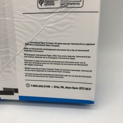 International Paper Hammermill 8.5×14 Printer Copy Paper 20 lb 500 Sheets 1 Ream
