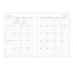Day Designer 6″x8″ 2026-2027 Boutique Edition Weekly/Monthly Planner Ticking