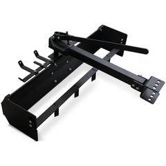 42″ Tow Behind Box Scraper w/Steel Box Blade Hitch Tow,Lawn Tractor Attachment