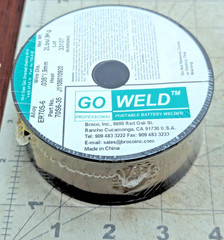 2 Pounds ER70S-6 .035 MIG Mild Steel Welding Wire Spool GO WELD BROCO [Z4FL]