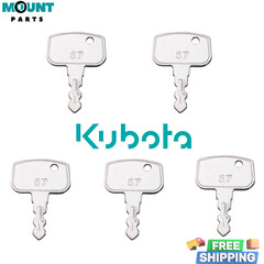 5X Kubota Ignition Key for RTV 400, 500, 900 1140 & Zero Turn Mowers PL501-68920