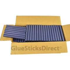 GlueSticksDirect Blue Metallic Colored Glue Sticks 7/16″ X 4″ 5 lbs