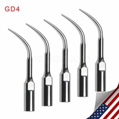 10pcs GD4 Dental Ultrasonic Scaler Tips Scaling Tip Fit DTE SATELEC SKYSEA